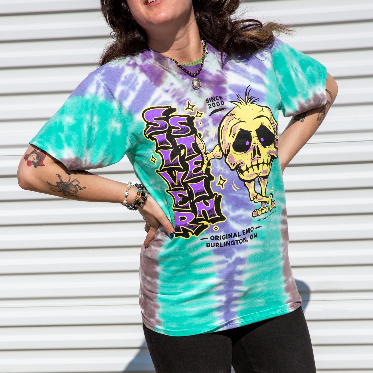 Skeleton Dye Tee