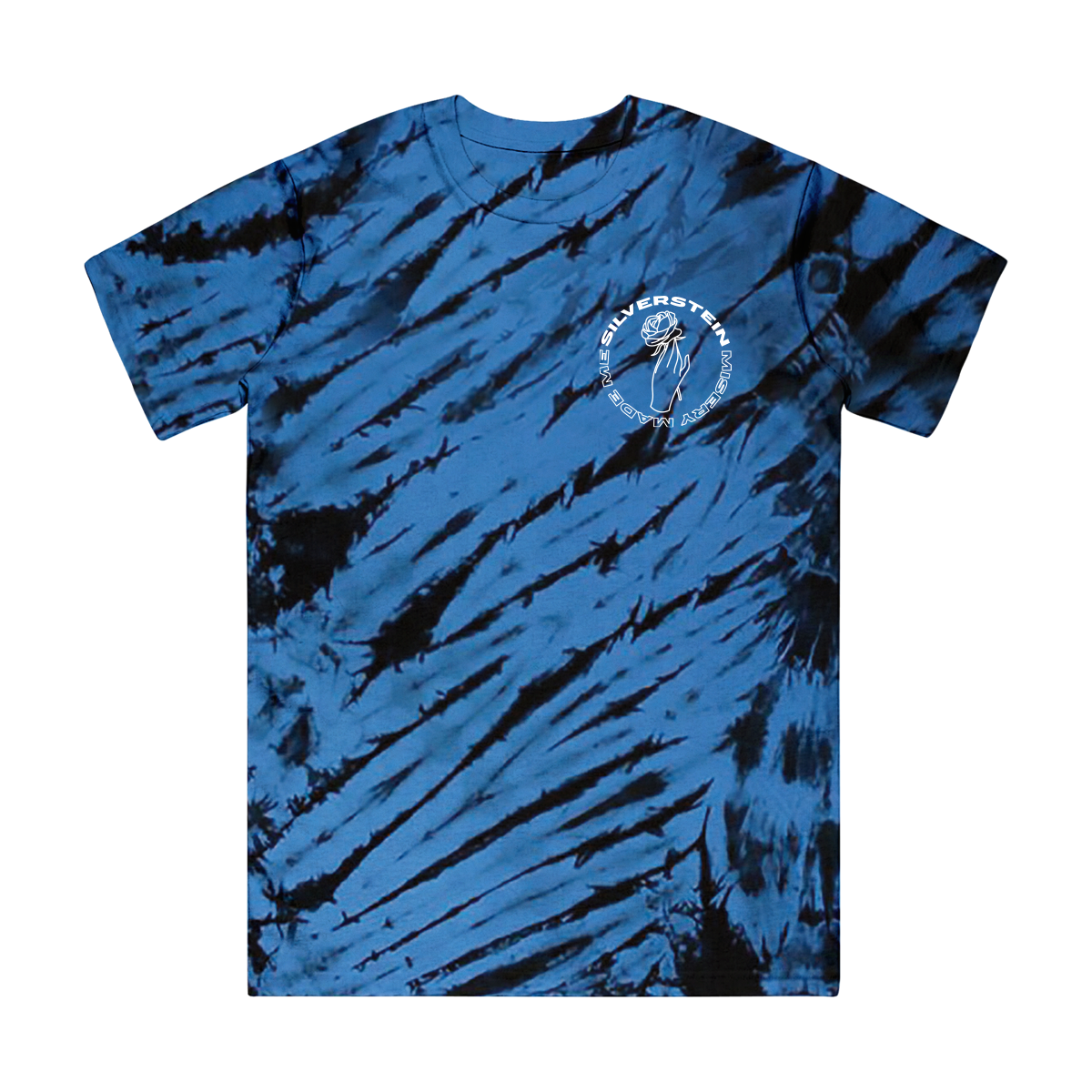 NO CONTROL BLUE DYE TEE – Silverstein