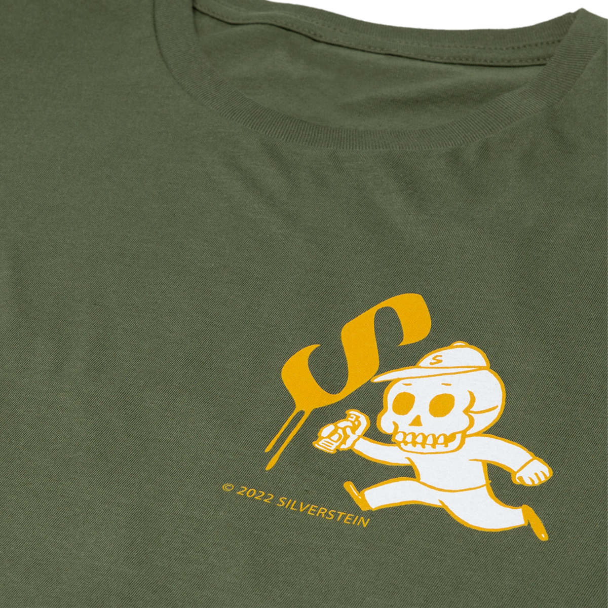 GRAFFITI SKELETON TEE