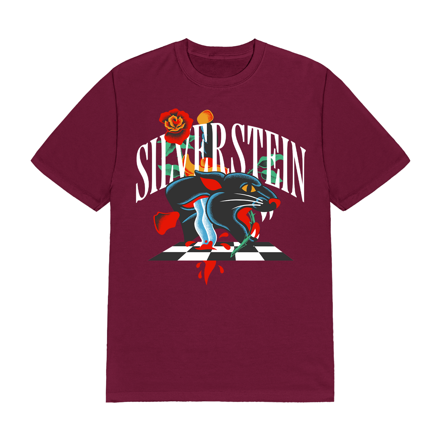 Panther Maroon T-Shirt