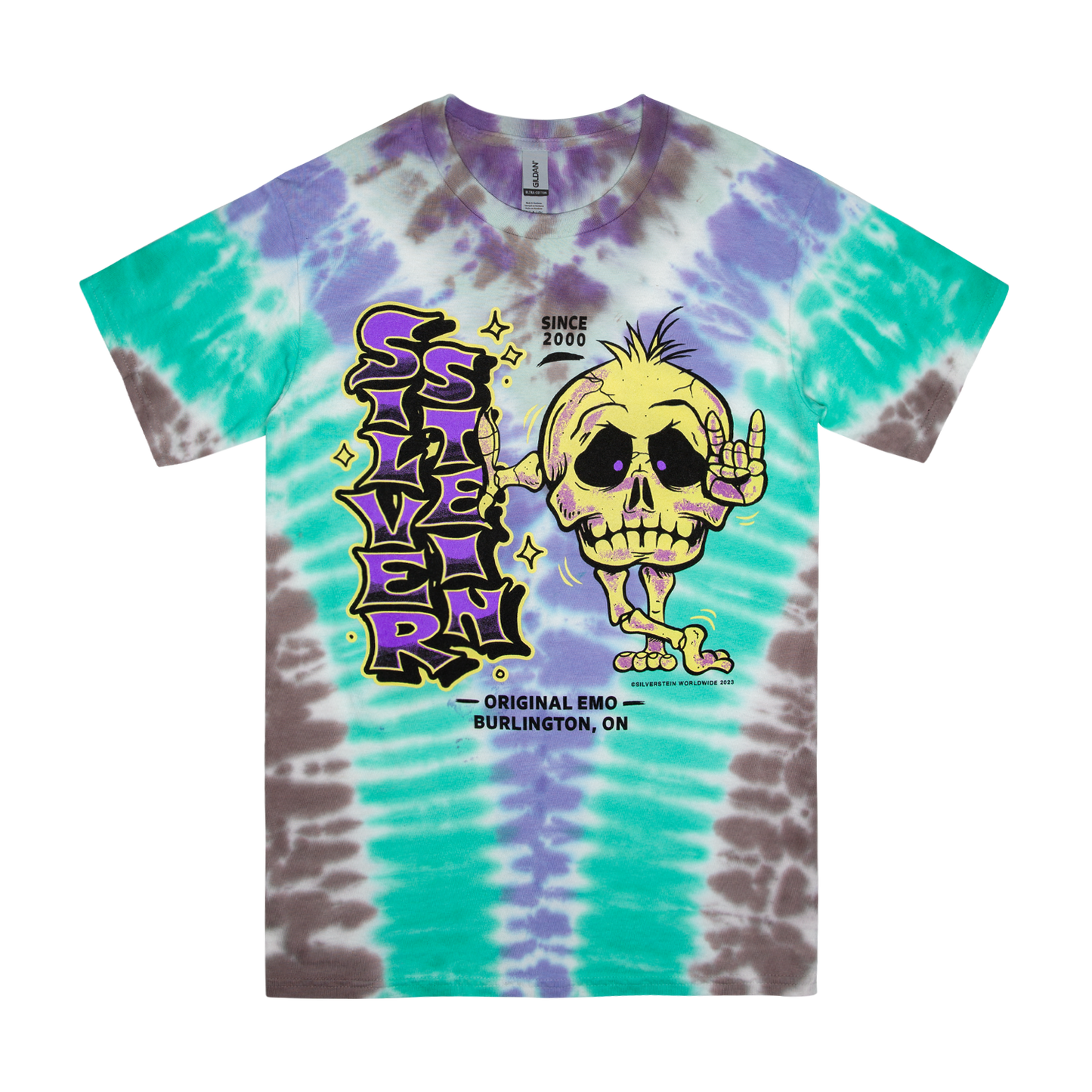 Skeleton Dye Tee