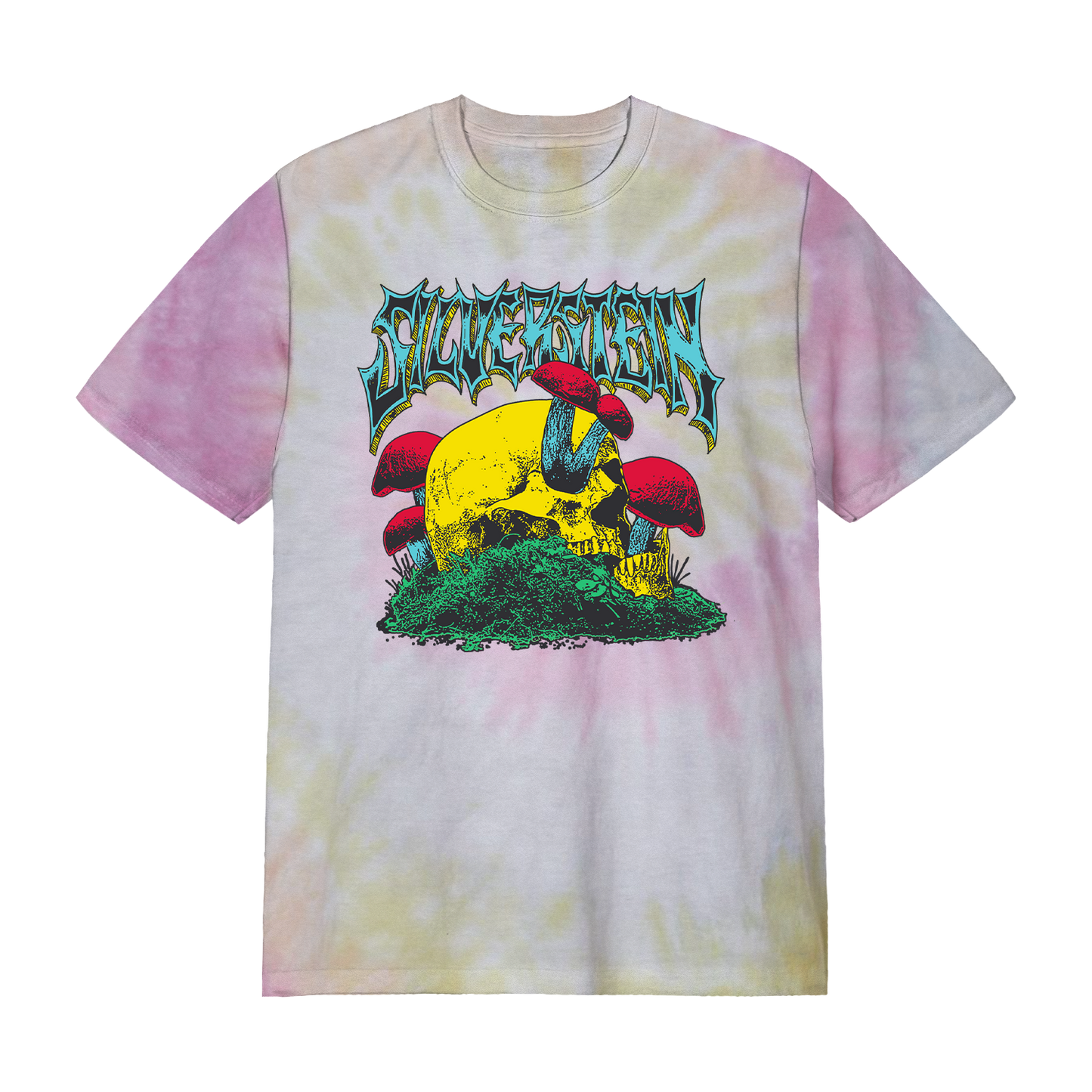 Skull Shroom Tie Dye T-Shirt