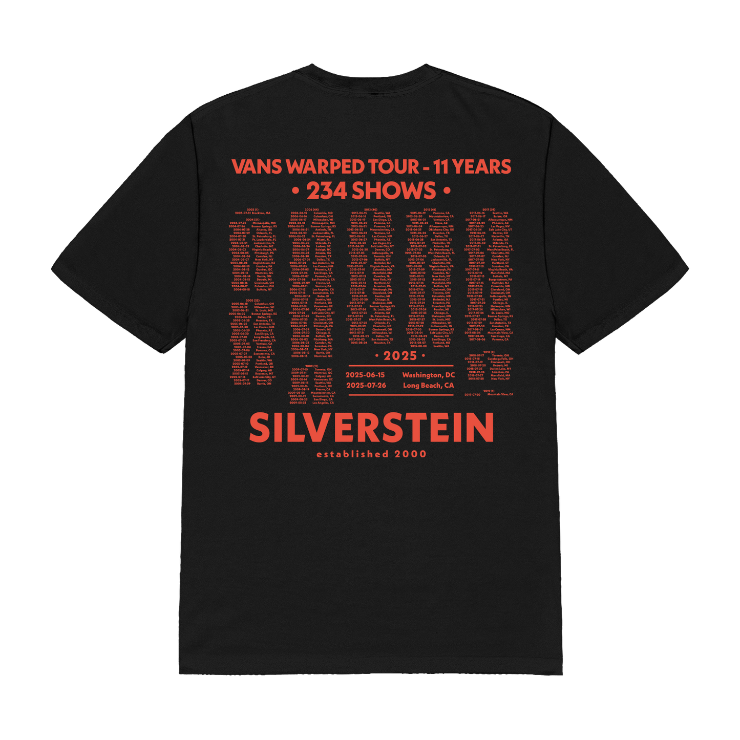 Warped II Years Tee