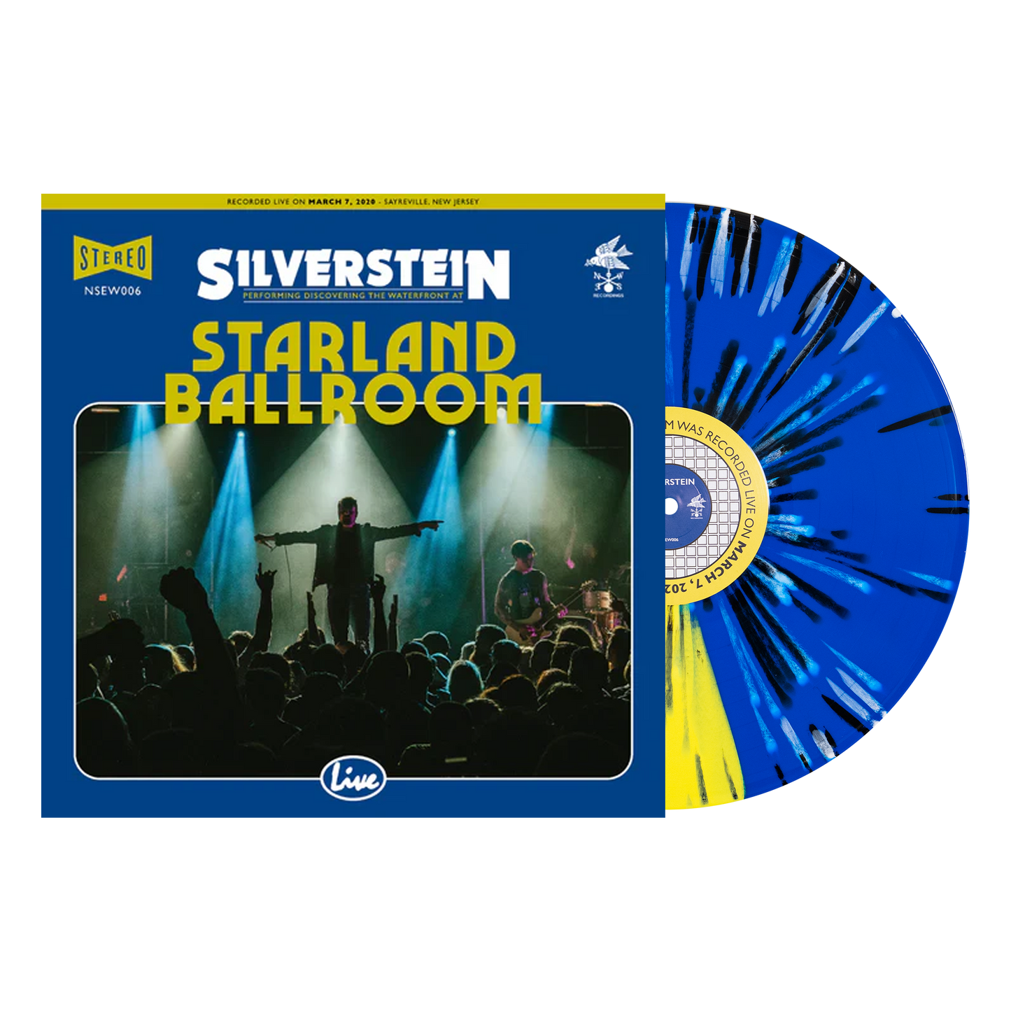 Live at Starland Ballroom Vinyl (Yellow & Blue Splatter)