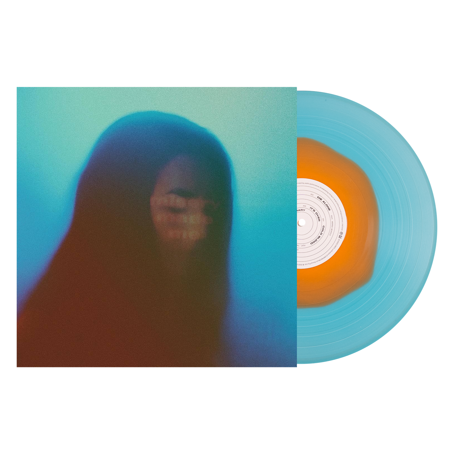 MISERY MADE ME TANGERINE/TRANSLUCENT BLUE VINYL