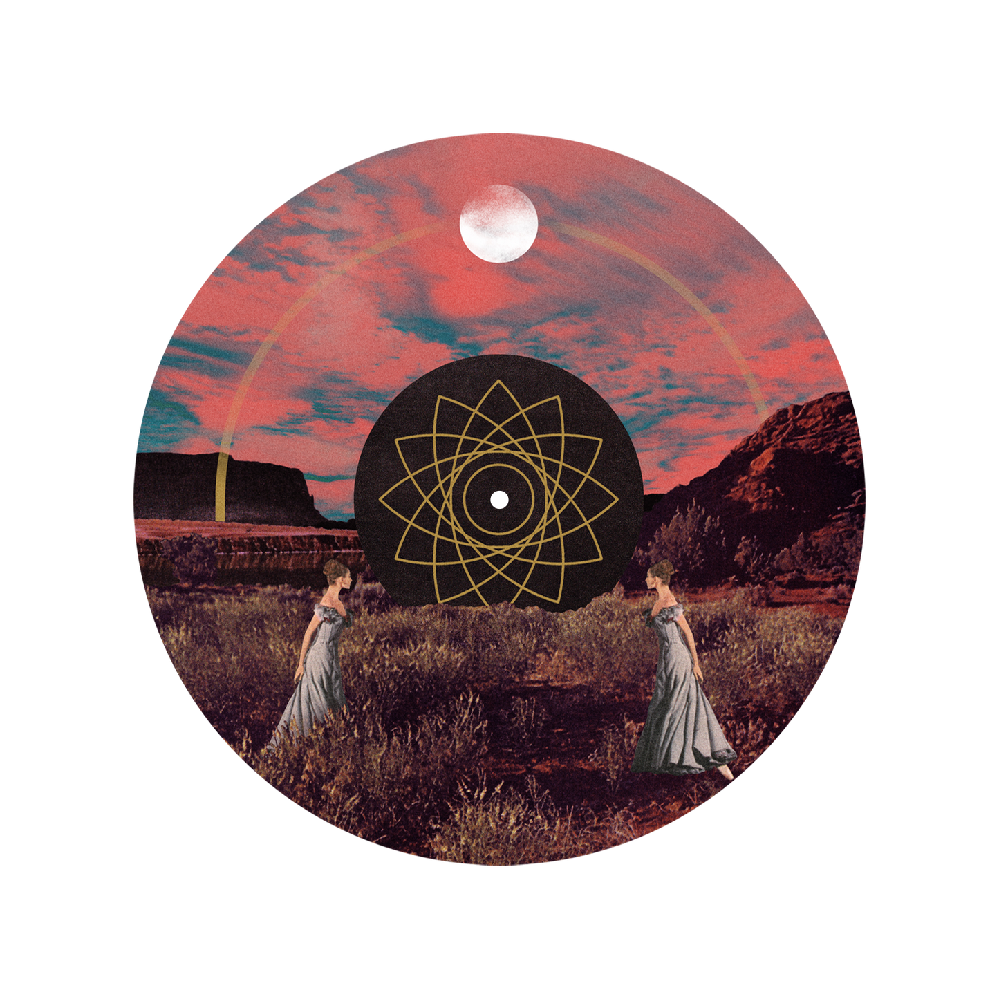 Antibloom/ Pink Moon Double Sided Slipmats