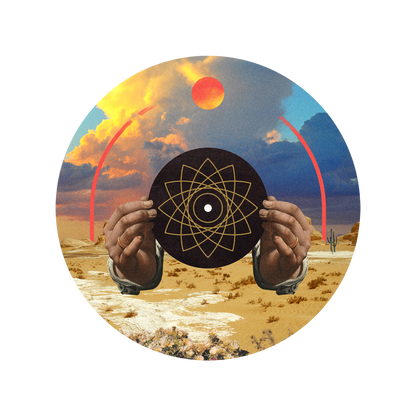 Antibloom/ Pink Moon Double Sided Slipmats