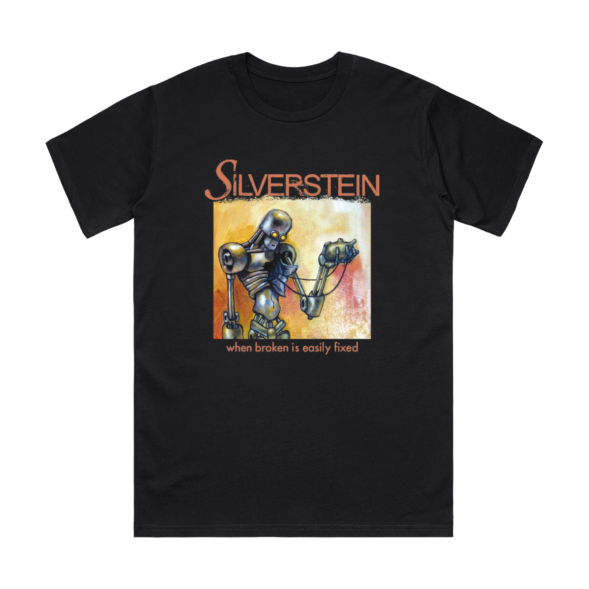 When Broken is Easily Fixed Black Tee