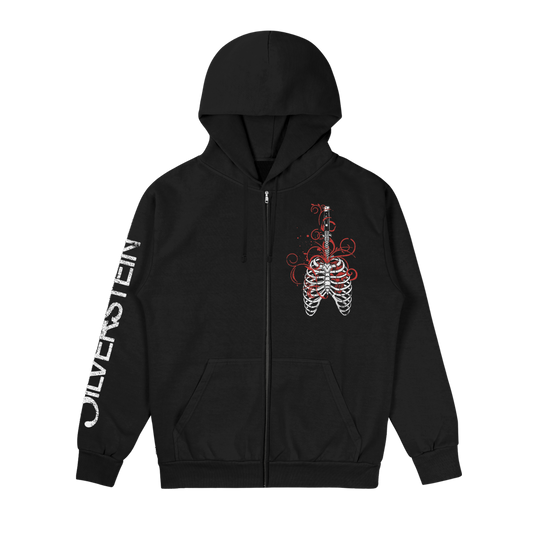 Early 2000s Knife Zip-Up Hoodie