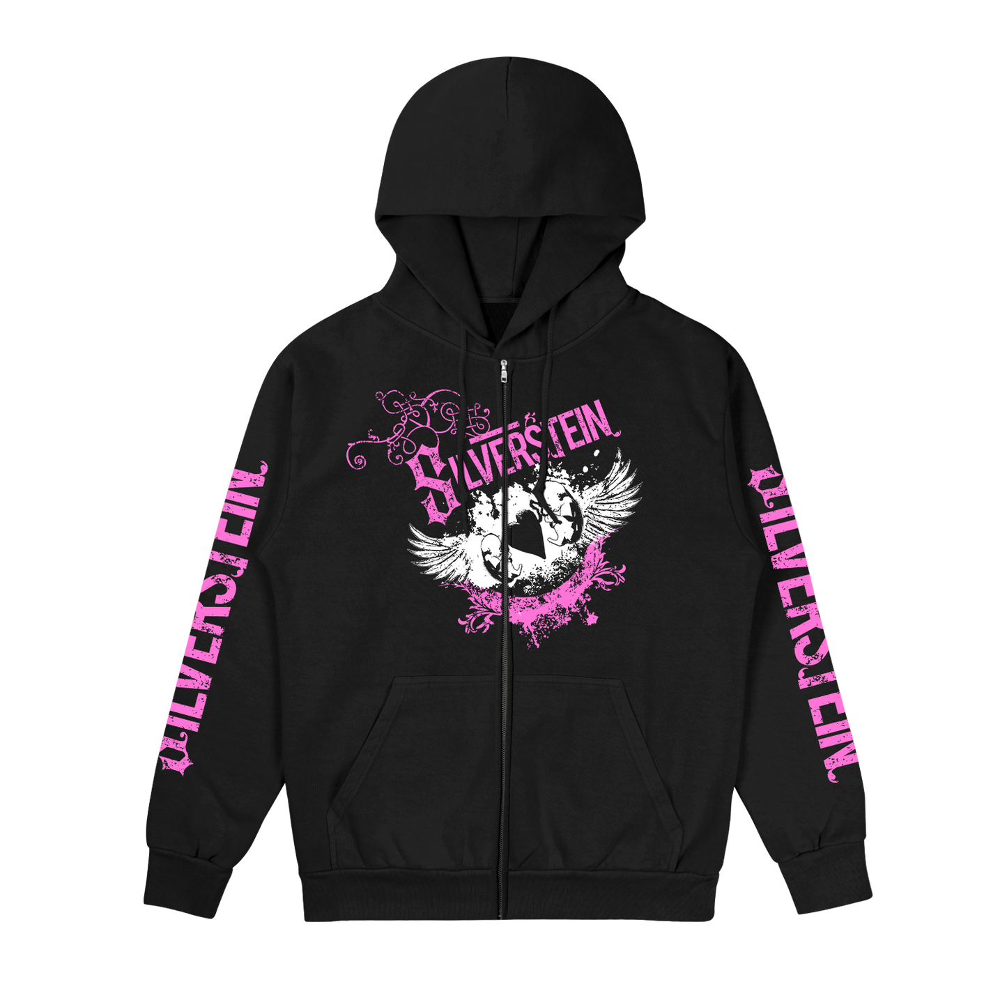 Wings Zip-Up Hoodie